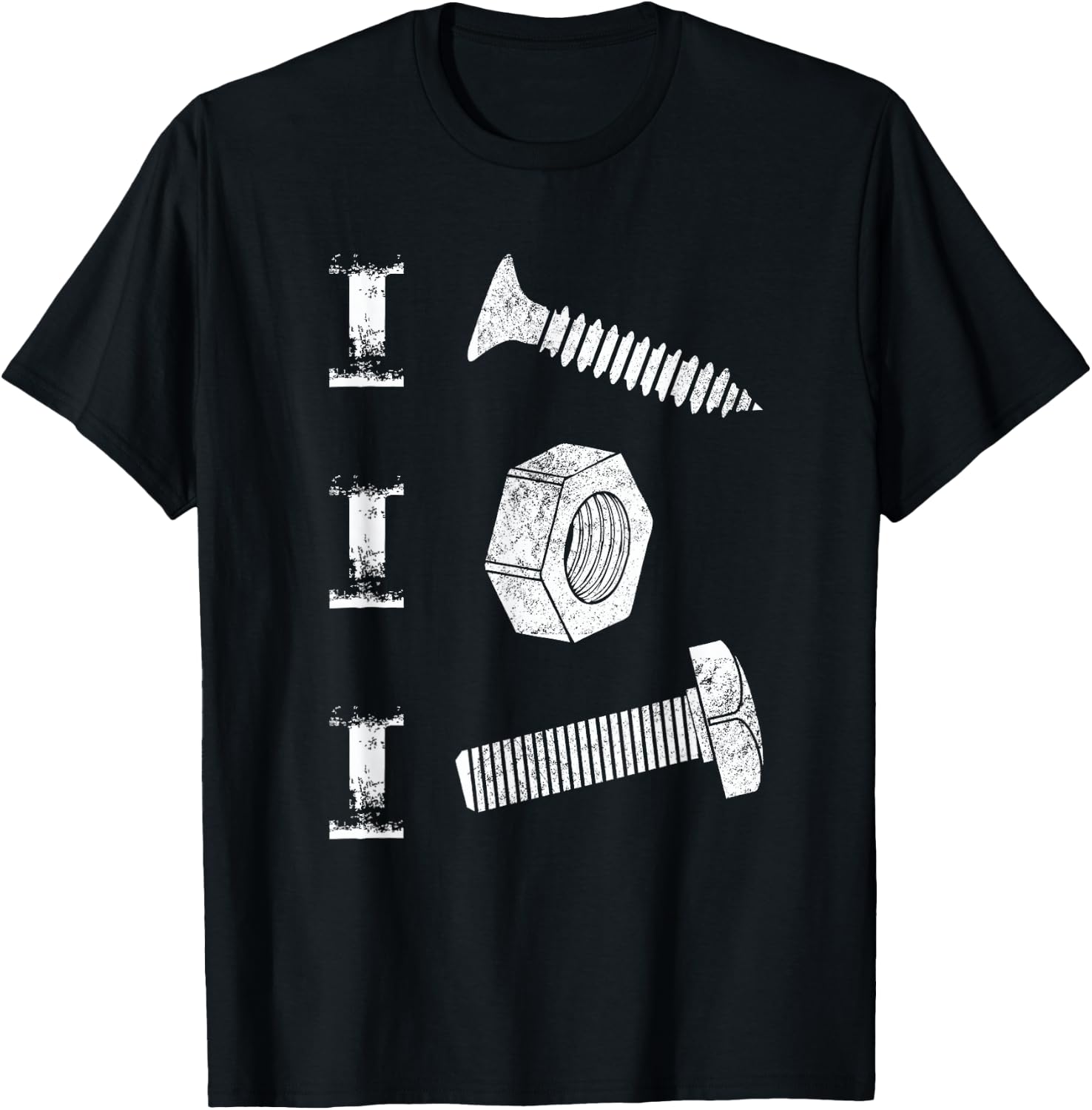 I Screw I Nut I Bolt Proud Car Auto Mechanic Humor T-Shirt - T-Shirt | Black