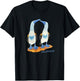 Galapagos Ecuador Blue-Footed Birds Graphic T-Shirt - T-Shirt | Black