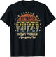 Legend Has Retired 2024 Not My Problem Anymore Retirement T-Shirt - T-Shirt | Black