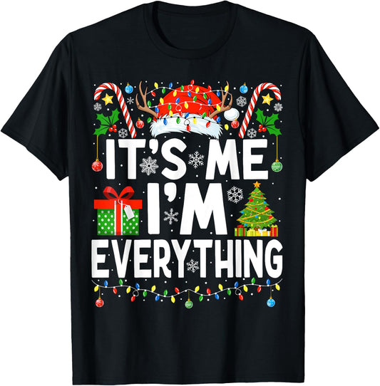 Have Everything I Want for Christmas Couple Pajama Couples T-Shirt - T-Shirt | Black