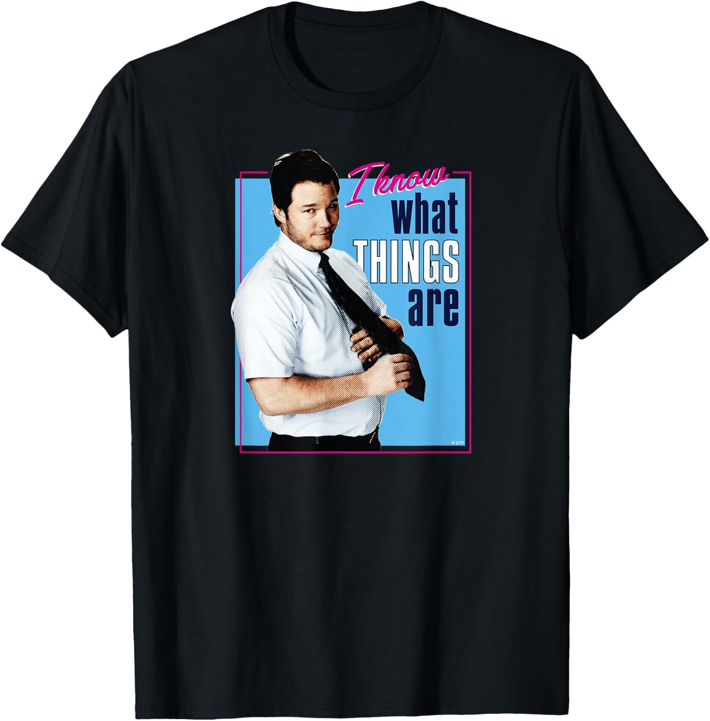 Parks and Recreation I Know What Things Are T-Shirt - T-Shirt | Black