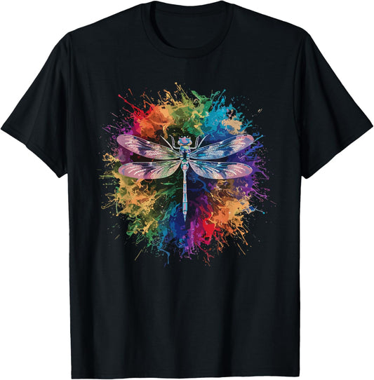 Graphic Dragonfly T-Shirt - T-Shirt | Black