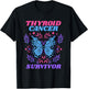 Thyroid Cancer Survivor, Thyroid Cancer Awareness T-Shirt - T-Shirt | Black