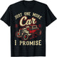 Classic car Shirt Vintage hot Rod Gift T-Shirt - T-Shirt | Black