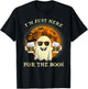 I'm Just Here For The Boos Ghost Beer Halloween Costume T-Shirt - T-Shirt | Black