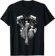 Ultra Sexy HD Panhead Pinup Motorcycle Lets Biker Gear VTwin T-Shirt - T-Shirt | Black