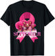Breast Cancer Supporter Black Women In October We Wear Pink T-Shirt - T-Shirt | Black