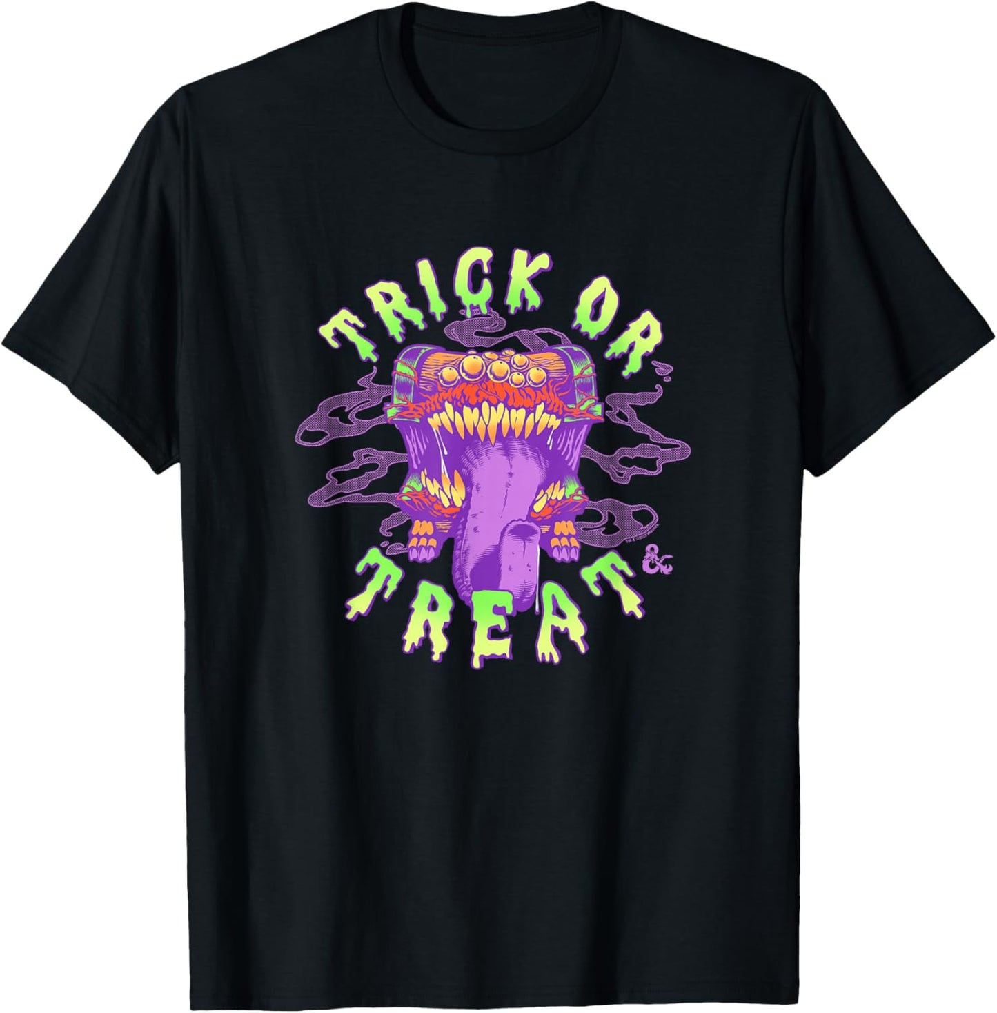 Dungeons & Dragons Halloween Trick Or Treat Mimic Costume T-Shirt - T-Shirt | Black
