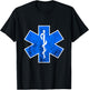 EMT Paramedic Star Of Life Emergency Medical Technician EMS T-Shirt - T-Shirt | Black