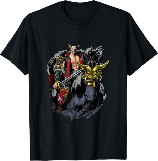 Bandai Namco Entertainment Inc. TEKKEN7 HEIHACHI 002 , Small, Black T-Shirt - T-Shirt | Black