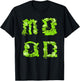Green Money MOOD Green Color Graphic T-Shirt - T-Shirt | Black