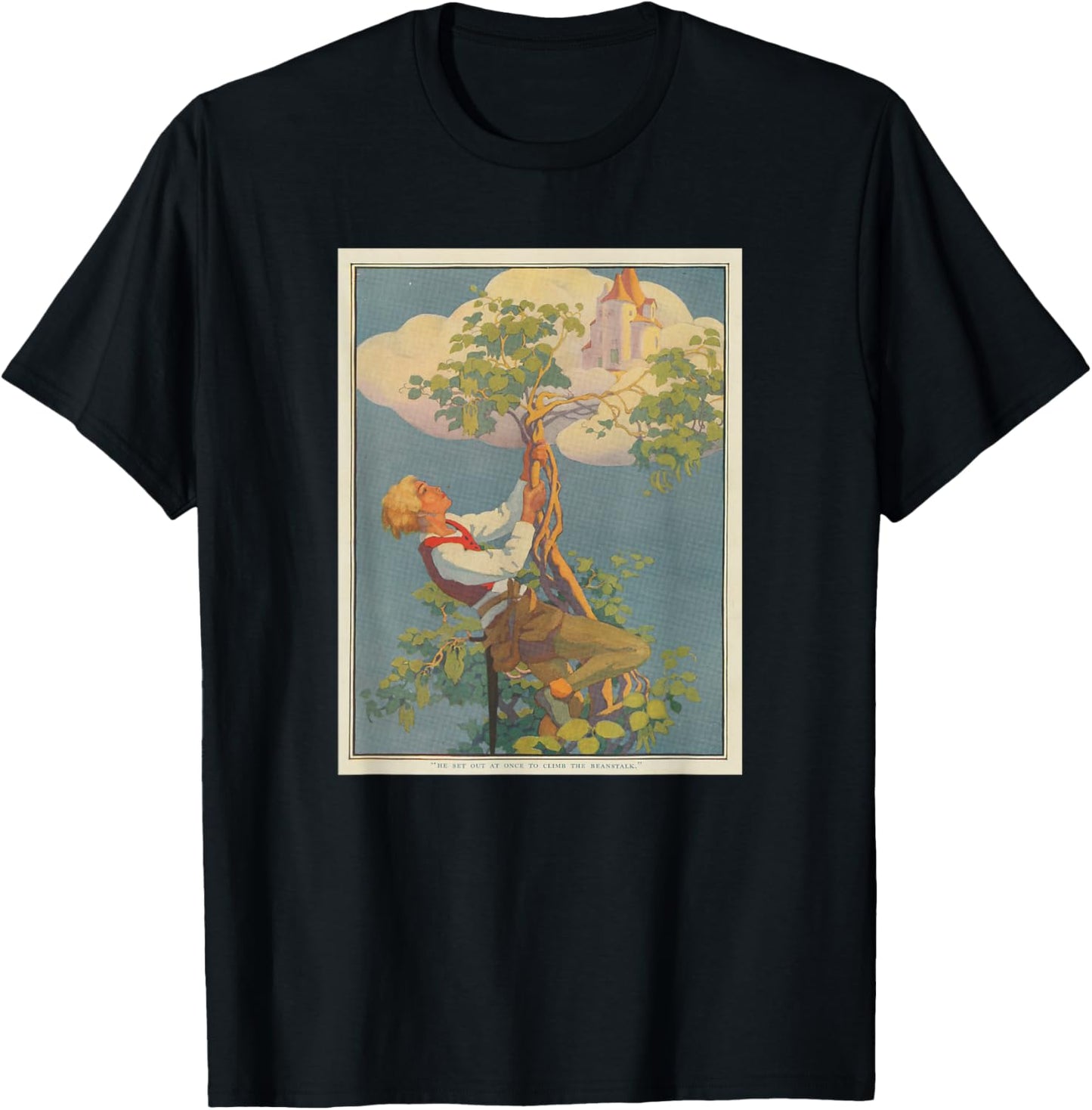 Jack and The Beanstalk (1917) T-Shirt - T-Shirt | Black