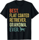 Best Flat Coated Retriever Grandma Ever Dog Mother's Day Women T-Shirt - T-Shirt | Black