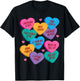 Funny Librarian Shirt Valentines Book Worm Reading T-Shirt - T-Shirt | Black
