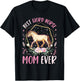Best Fjord Horse Mom Ever T-Shirt - T-Shirt | Black