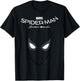 Marvel Spider-Man Homecoming Logo Mask Face T-Shirt - T-Shirt | Black