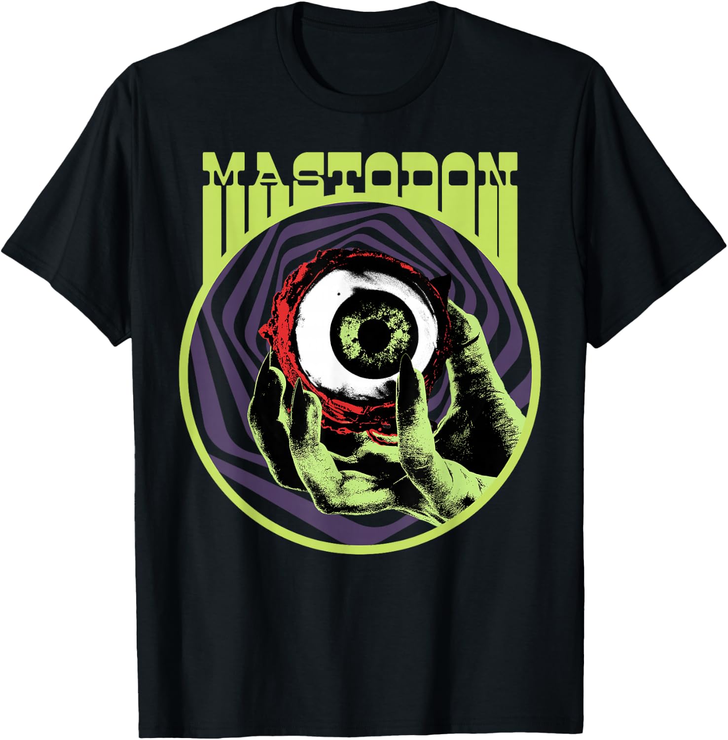 Mastodon Witch Eye Adult T-Shirt - T-Shirt | Black