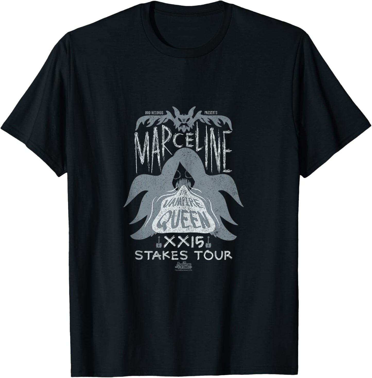 Adventure Time Marceline Vampire Queen Poster T-Shirt - T-Shirt | Black