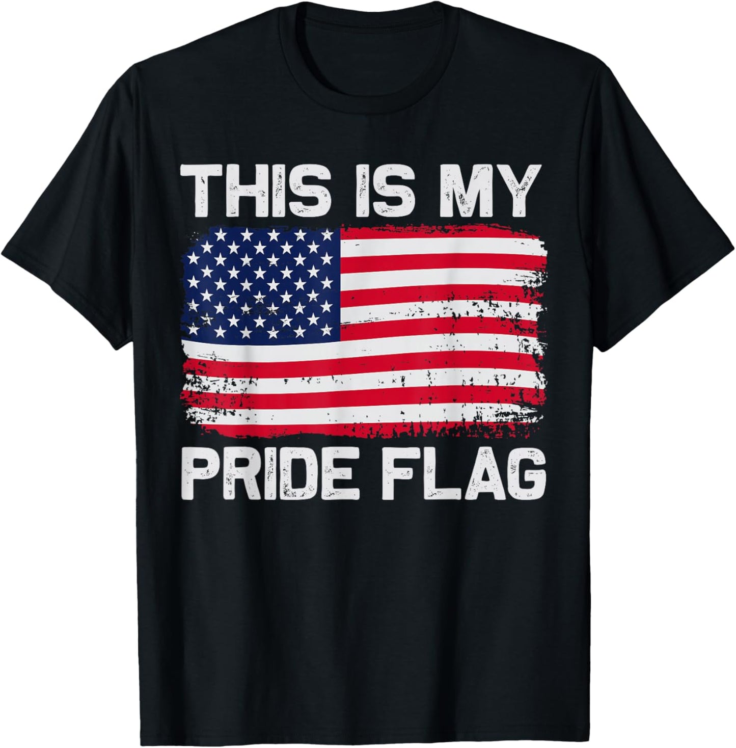 This Is My Pride Flag T-Shirt - T-Shirt | Black