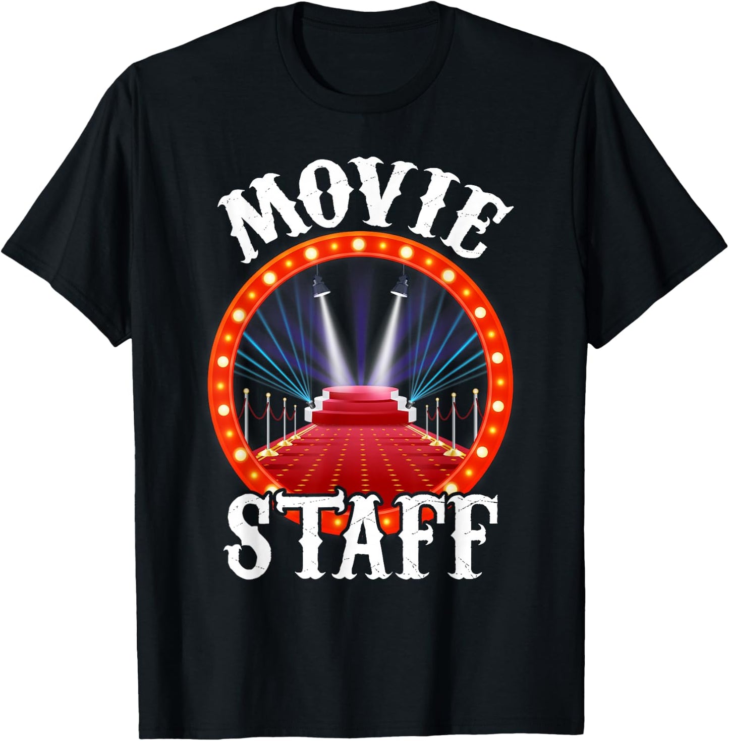 Movie Party Shirt - Movie Night Shirt - Movie Birthday T-Shirt - T-Shirt | Black