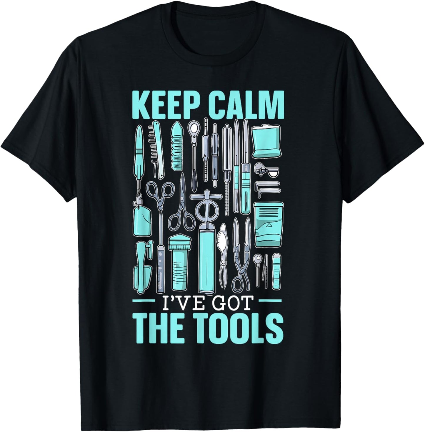 Surgical Technologist Surgical Tech Surgery Scrub Tech T-Shirt - T-Shirt | Black