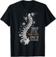 Scoliosis Warrior Surgery Recovery Support T-Shirt - T-Shirt | Black