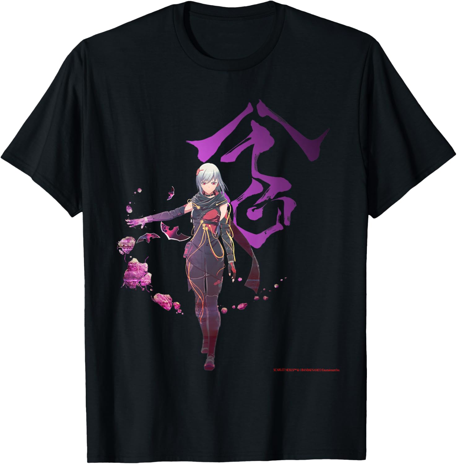 Scarlet Nexus Kasane Randall T-Shirt - T-Shirt | Black