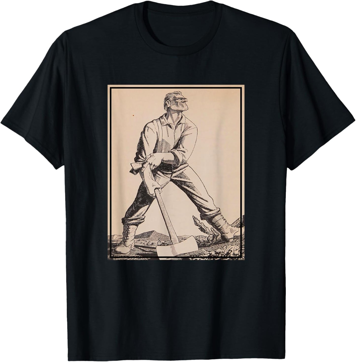 Paul Bunyan T-Shirt - T-Shirt | Black