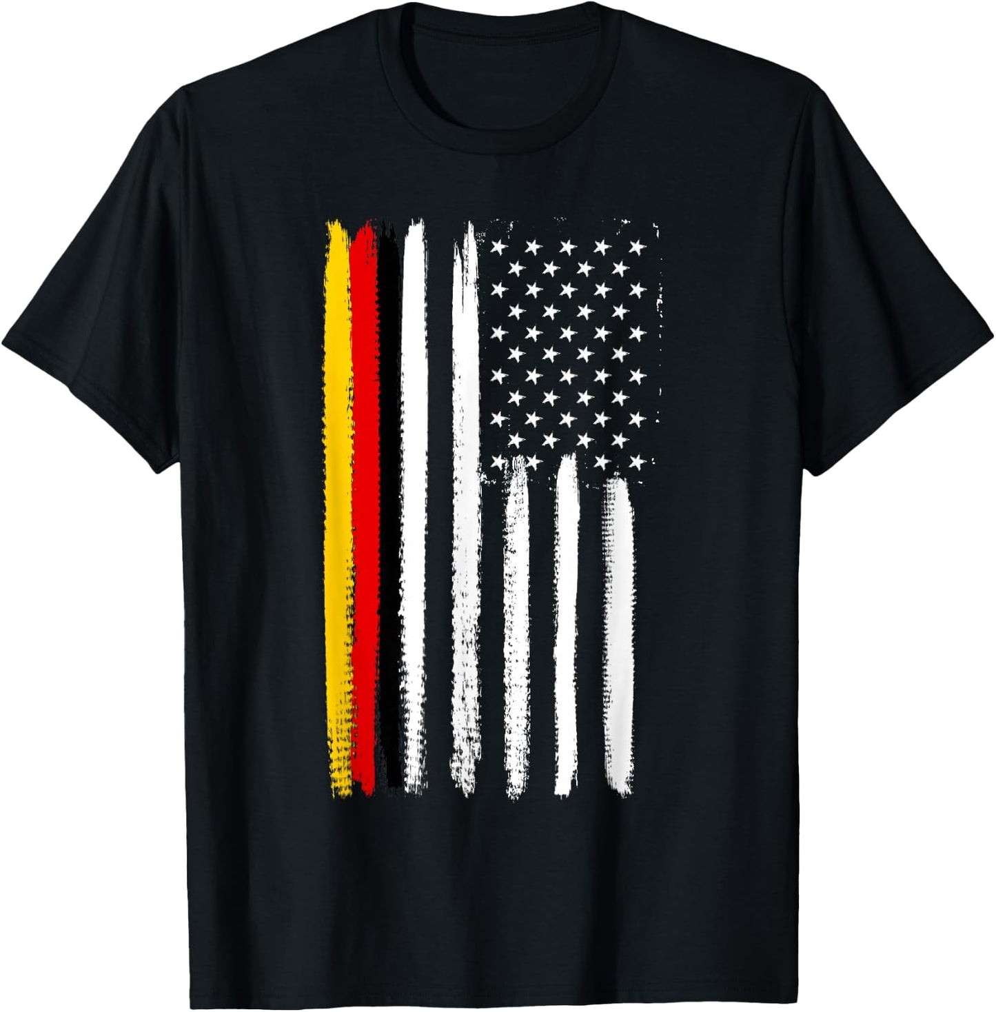 German American Flag Oktoberfest Women Men T-Shirt - T-Shirt | Black