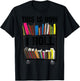 Funny This Is How I Roll Librarian Gift Cool Book Cart Joke T-Shirt - T-Shirt | Black