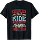 Motorcycle Riding Couples That Ride Together Stay Together T-Shirt - T-Shirt | Black