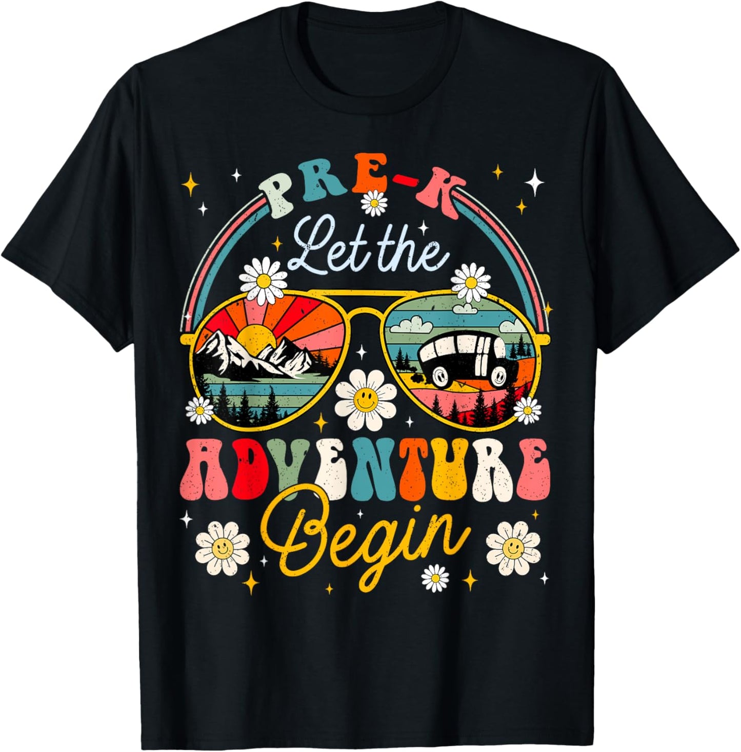First Day Of Pre K Let The Adventure Begin Pre K Teacher Women T-Shirt - T-Shirt | Black
