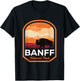 Banff National Park Alberta Bison T-Shirt - T-Shirt | Black