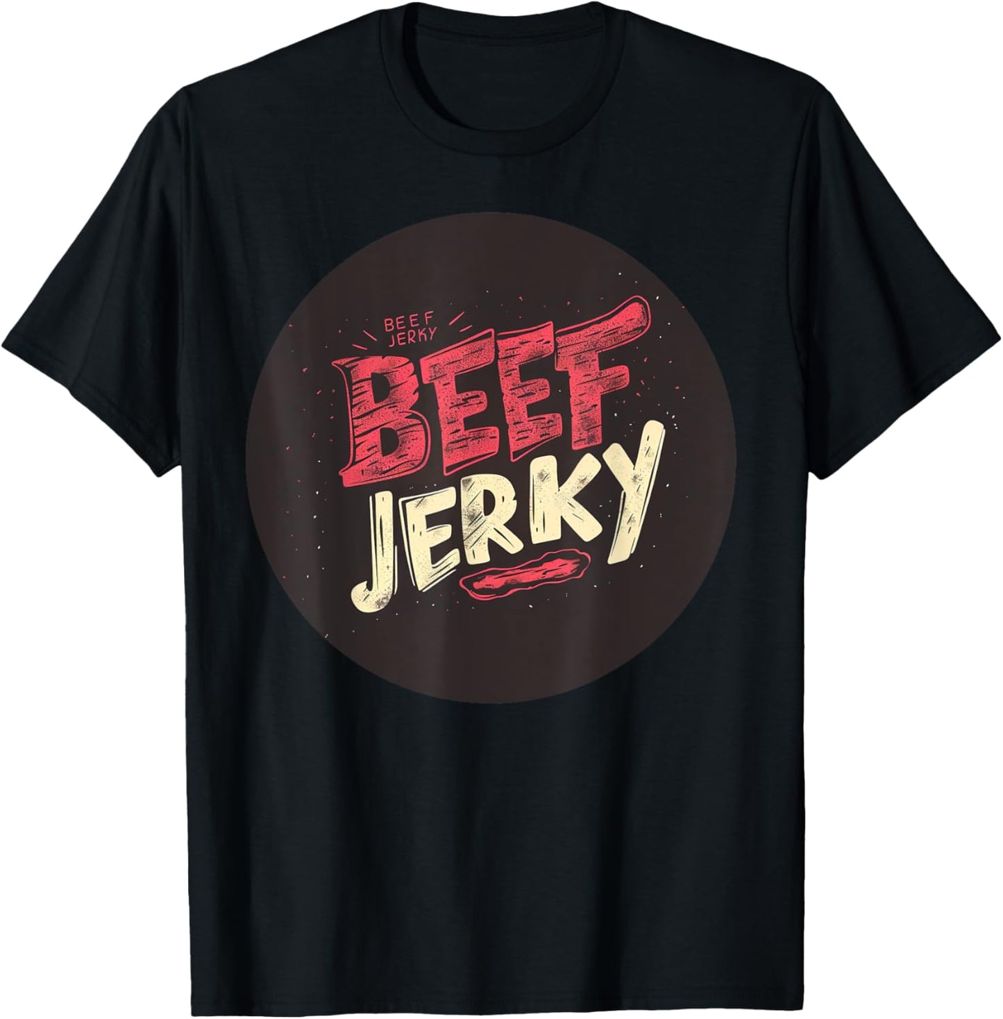 Nice Beef Jerky Stamp Costume for Meat Lovers T-Shirt - T-Shirt | Black