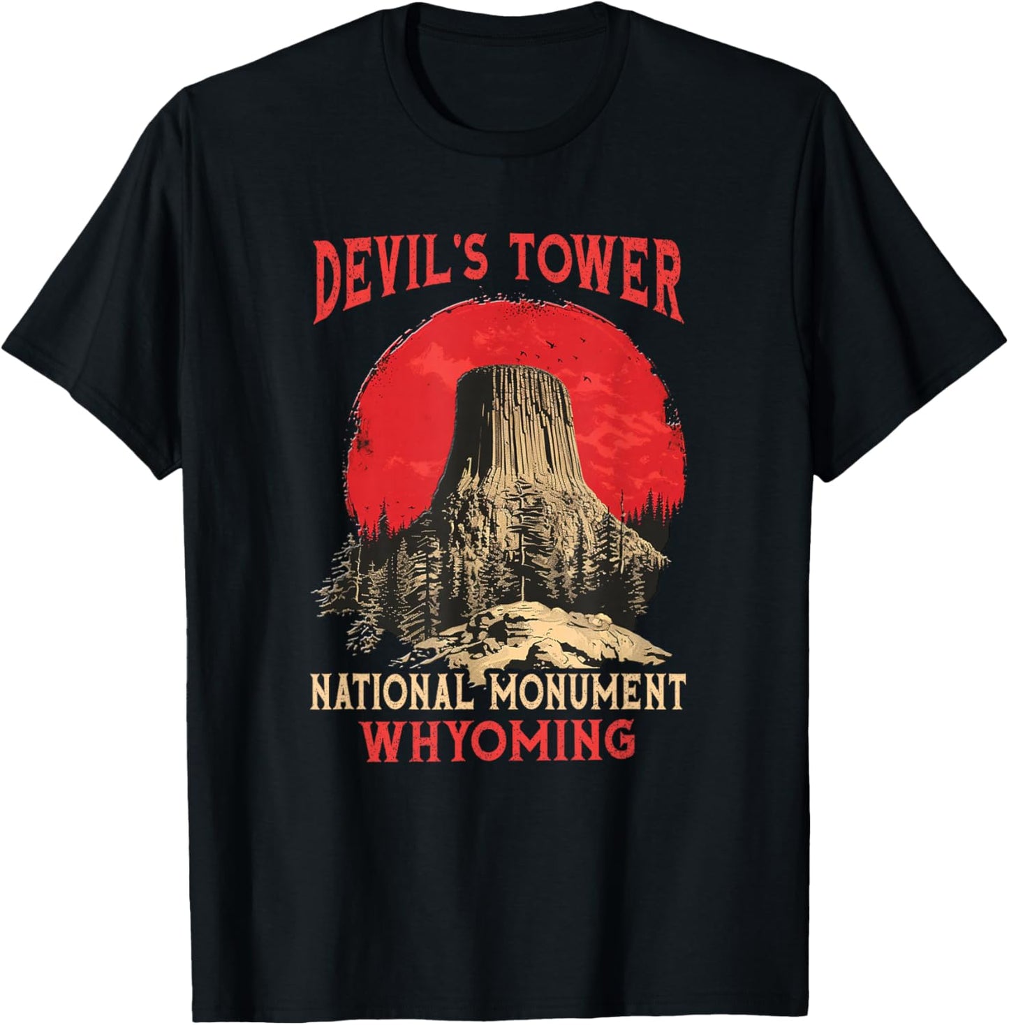 Devils Tower - Devils Tower T-Shirt - T-Shirt | Black