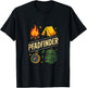 Pfadfinder - Pfadfinder Scout Camping Outdoor T-Shirt - T-Shirt | Black