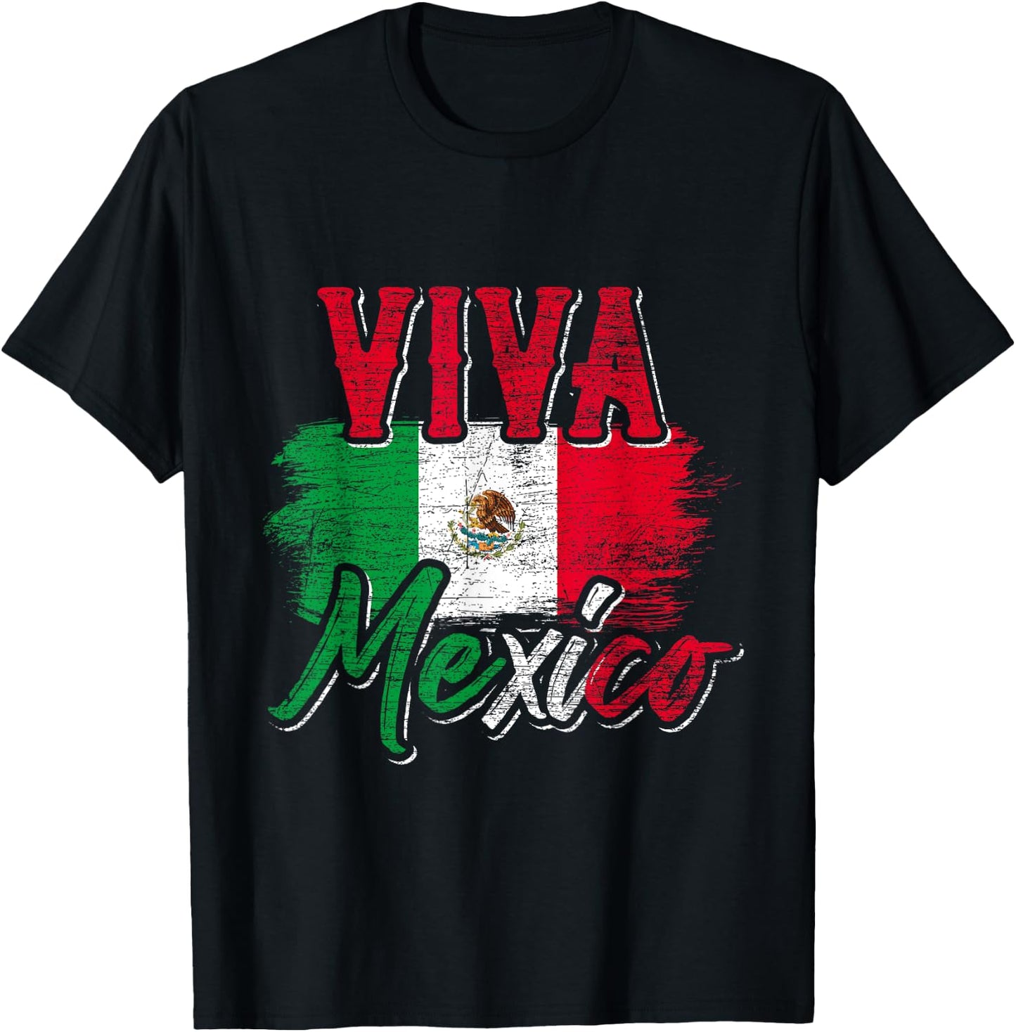 Viva Mexico T-Shirt - T-Shirt | Black