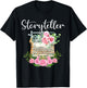 Storyteller Writer Journalist Blogger Writing T-Shirt - T-Shirt | Black