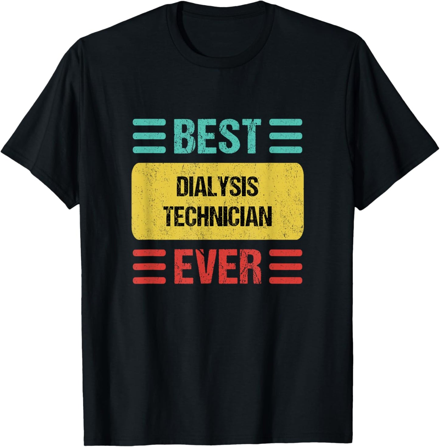 Dialysis Technician T-Shirt - T-Shirt | Black