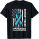 Retro Support Squad Addiction Recovery Awareness T-Shirt - T-Shirt | Black