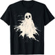 Ghost Costume Halloween Graphic Art Ghost T-Shirt - T-Shirt | Black