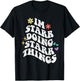 Retro Groovy Im Starr Doing Starr Things Funny Mother's Day T-Shirt - T-Shirt | Black