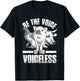 Voice of The Vegan Vegan T-Shirt - T-Shirt | Black
