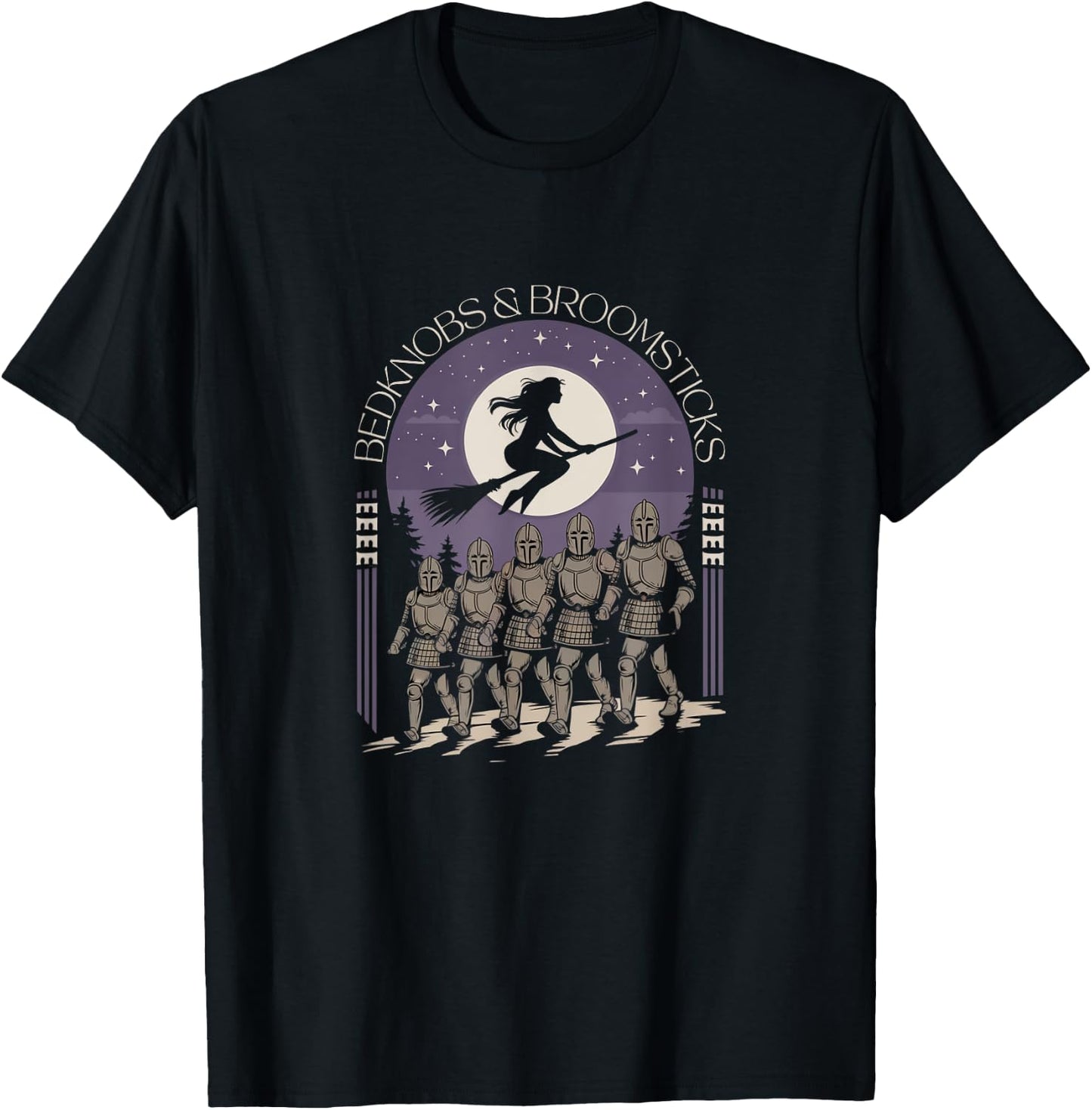 Bedknobs and Broomsticks Magical Vintage Theatre Armour T-Shirt - T-Shirt | Black