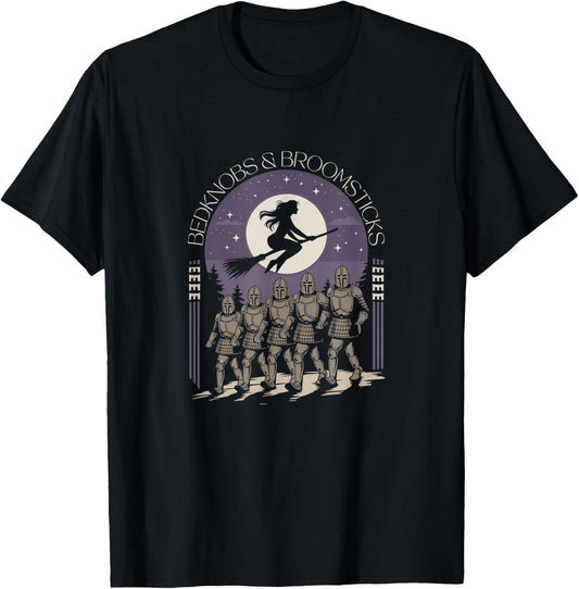 Bedknobs and Broomsticks Magical Vintage Theatre Armour T-Shirt - T-Shirt | Black