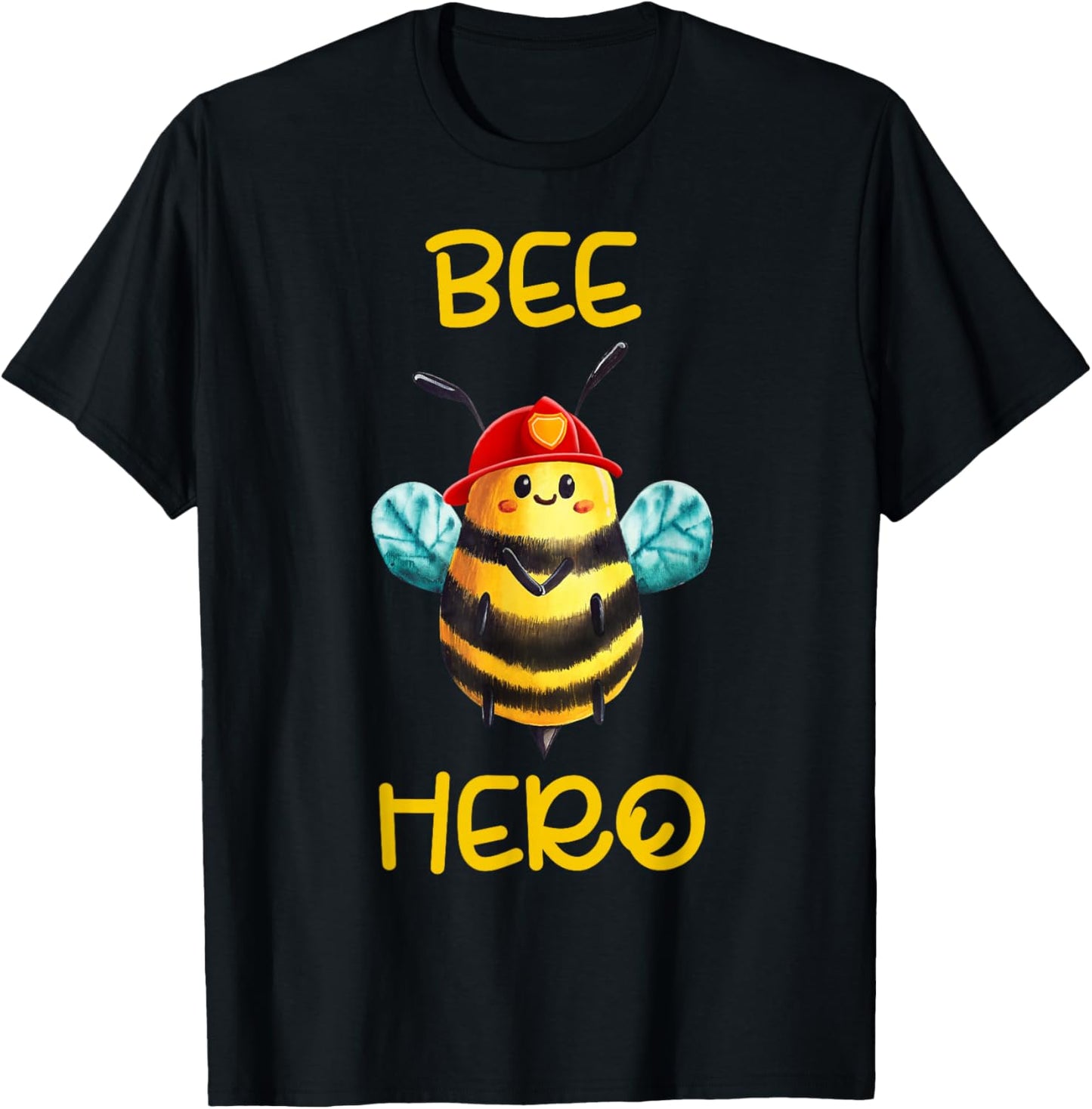 fleissige imker,Biene, bienen, honig, feuerwehr, Bee Hero T-Shirt - T-Shirt | Black