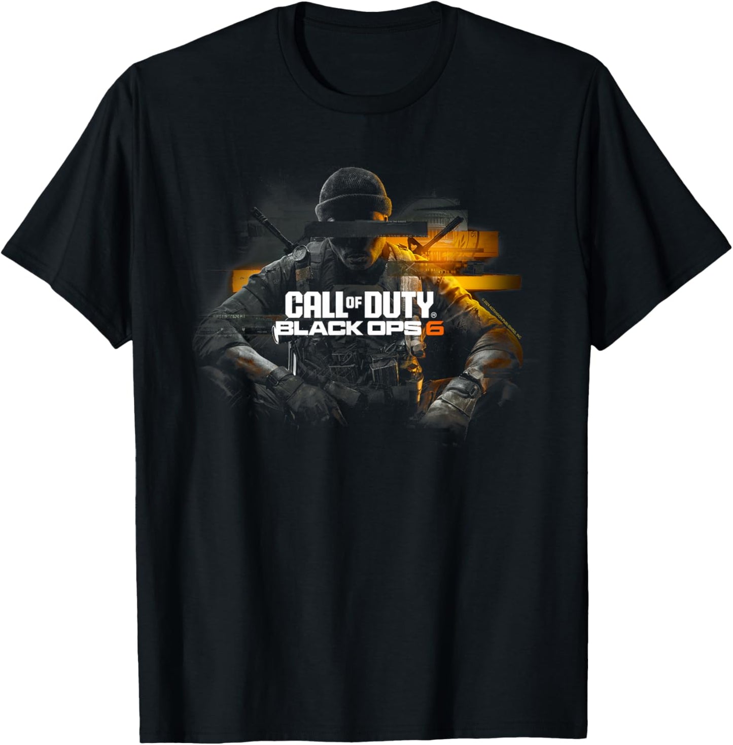 Call of Duty Black Ops 6 Troy Marshall T-Shirt - T-Shirt | Black