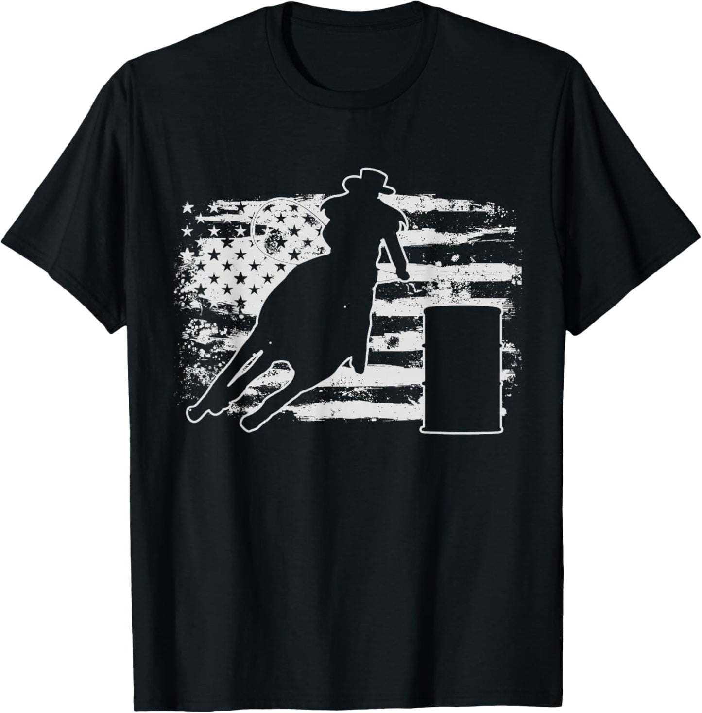 Barrel Racing Gift T-Shirt - T-Shirt | Black