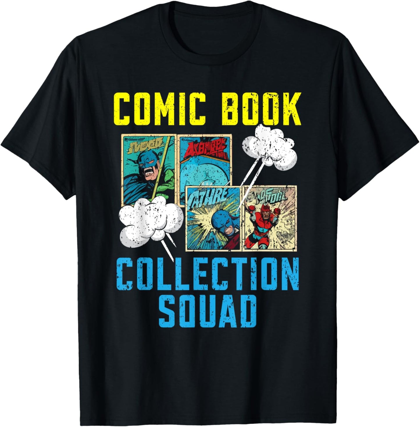 Comic Collector Comic Reader Reading Comic Books T-Shirt - T-Shirt | Black