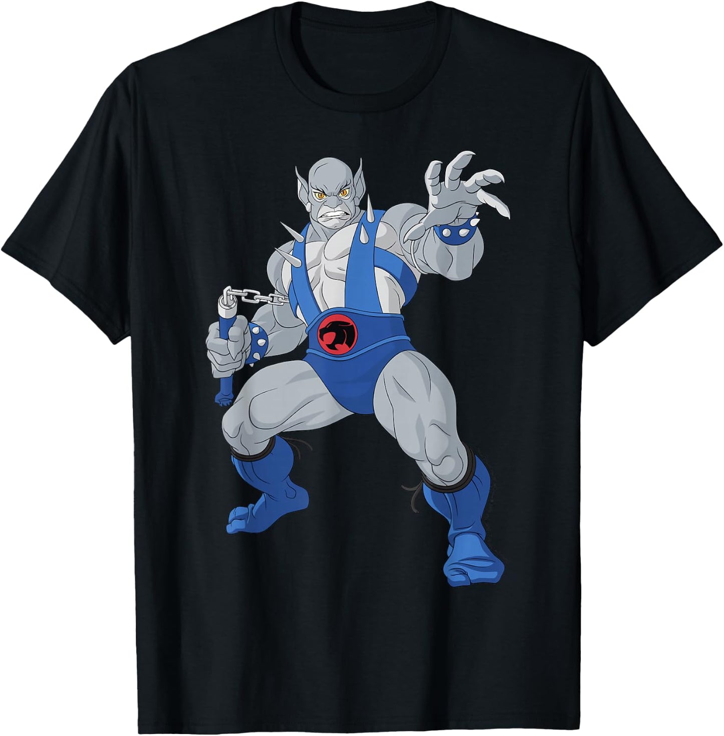 Thundercats Panthro Portrait Small T-Shirt - T-Shirt | Black
